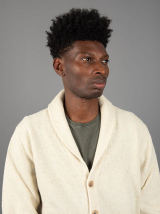 Maglia Cardigan Ennis - Gesso