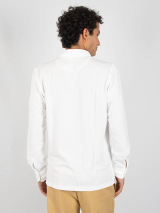 Camicia in Piquet - Bianco