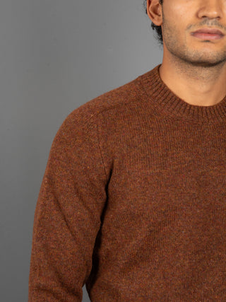 Maglia Shetland - Ruggine