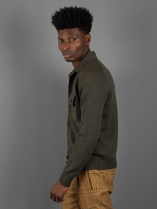 Giubbino in Lana - Verde Militare