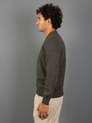 Maglia Shetland - Verde Militare