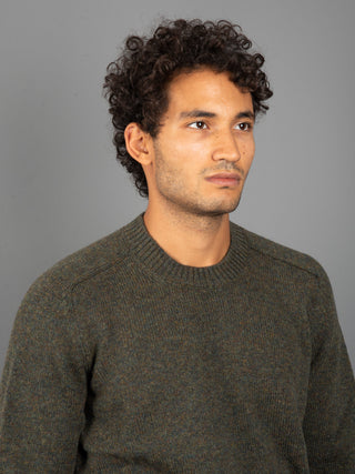 Maglia Shetland - Verde Militare