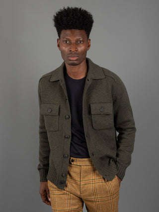 Giubbino in Lana - Verde Militare