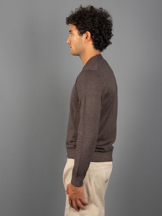 Maglia Girocollo Vintage - Moro