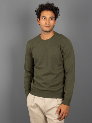 Maglia Girocollo Basic - Verde