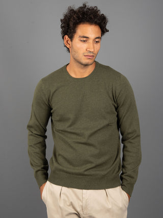 Maglia Girocollo Basic - Verde
