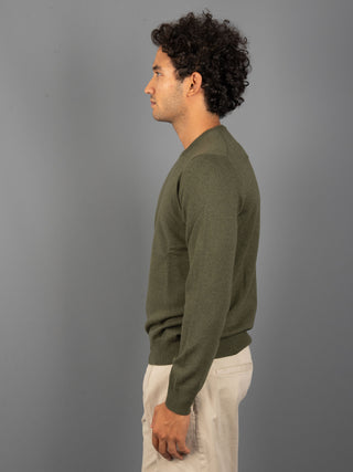Maglia Girocollo Basic - Verde