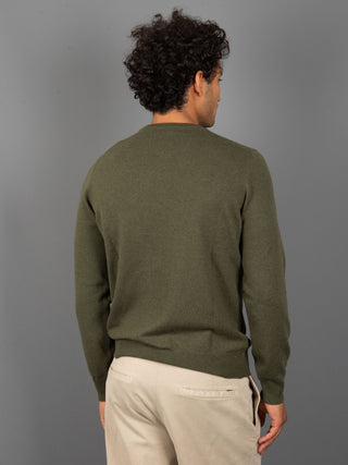 Maglia Girocollo Basic - Verde
