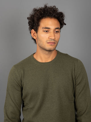 Maglia Girocollo Basic - Verde