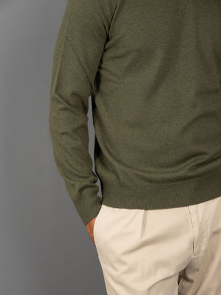 Maglia Girocollo Basic - Verde