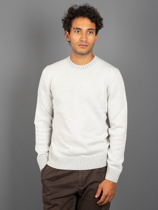 Maglia Girocollo Vanisé - Gesso