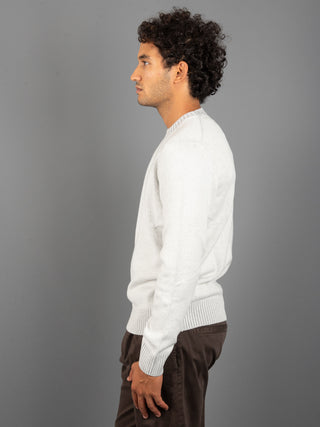 Maglia Girocollo Vanisé - Gesso