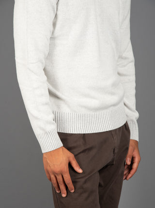 Maglia Girocollo Vanisé - Gesso