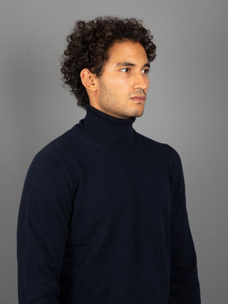 Maglia Dolcevita - Blu Notte