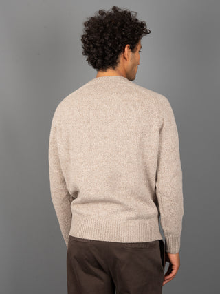 Maglia Mouliné - Beige