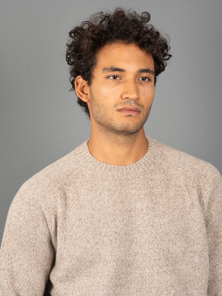 Maglia Mouliné - Beige