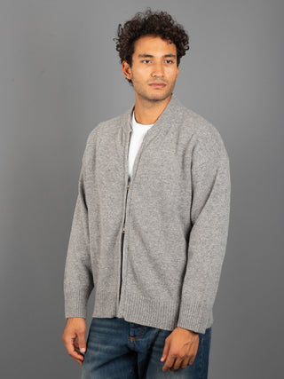 Maglia Bomber  - Grigio