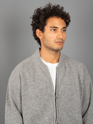 Maglia Bomber  - Grigio