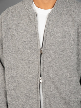 Maglia Bomber  - Grigio
