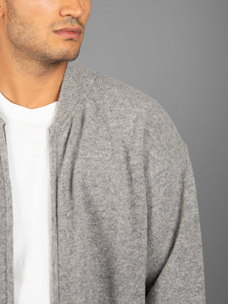 Maglia Bomber  - Grigio