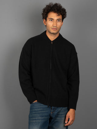 Maglia Bomber - Nero
