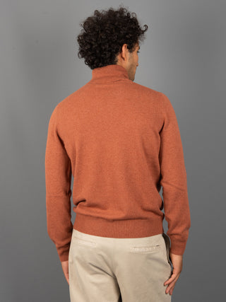Maglia Dolcevita - Arancione