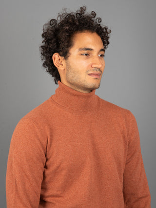Maglia Dolcevita - Arancione