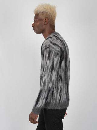 Maglia Animalier - Grigio Scuro