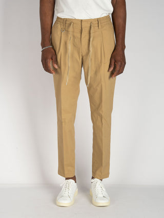 Pantalone in Cotone - Beige