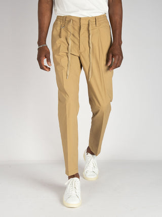 Pantalone in Cotone - Beige