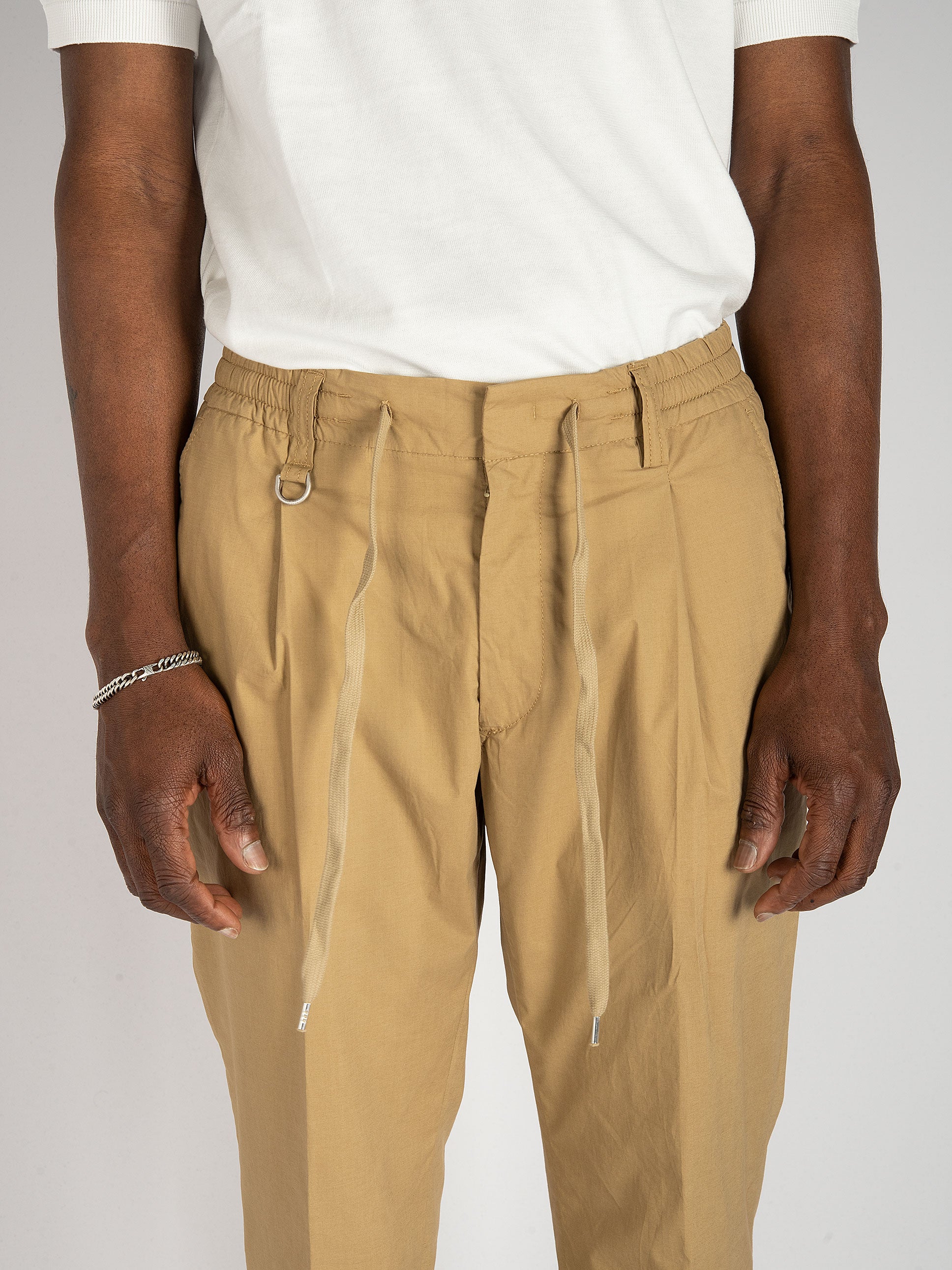 Pantalone in Cotone - Beige