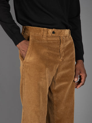 Pantalone Negroni Velluto - Caramello