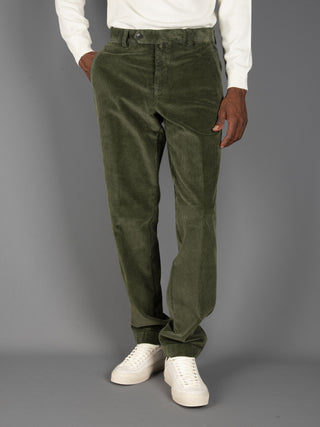 Pantalone Negroni Velluto - Verde