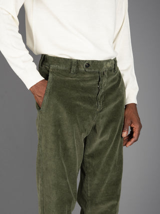 Pantalone Negroni Velluto - Verde