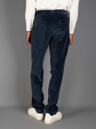 Pantalone Negroni Velluto - Blu