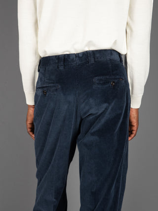 Pantalone Negroni Velluto - Blu