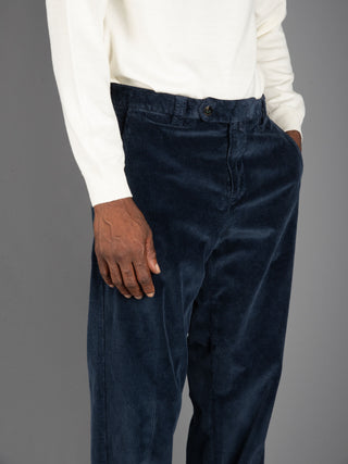 Pantalone Negroni Velluto - Blu
