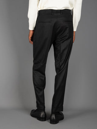 Pantalone Chiaia Lana - Nero