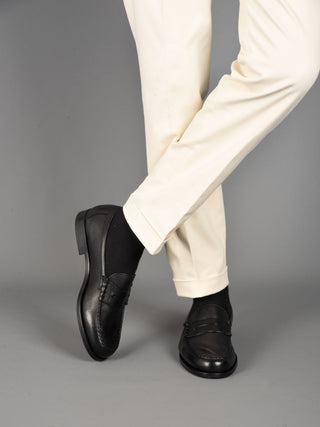 Pantalone Retro Cotone - Ecru