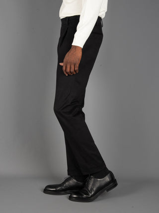Pantalone Retro Cotone - Nero