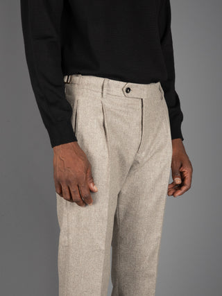 Pantalone Retro Vitale Barberis - Beige