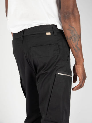 Pantalone Cargo - Nero