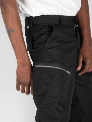 Pantalone Cargo - Nero