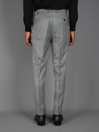 Pantalone Retro Lana - Grigio