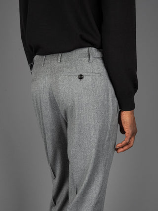 Pantalone Retro Lana - Grigio