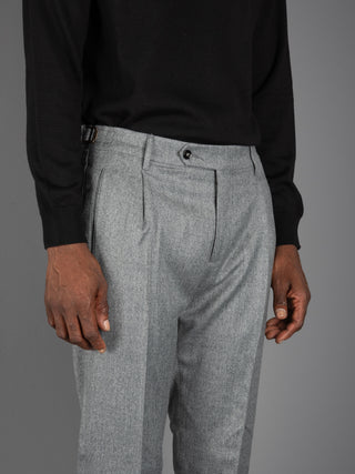 Pantalone Retro Lana - Grigio