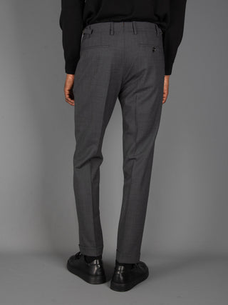 Pantalone Retro Lana Tech - Antracite