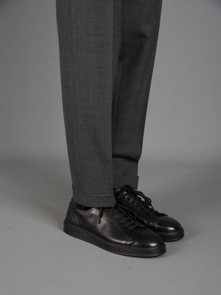 Pantalone Retro Lana Tech - Antracite