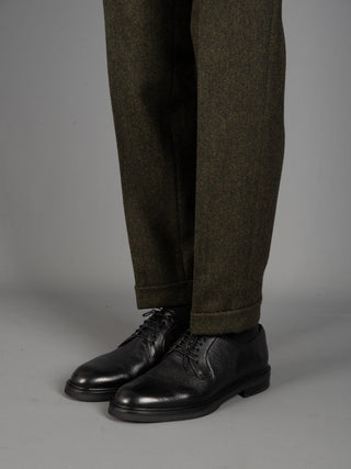Pantalone Retro Spinato - Verde