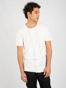 T-Shirt con Ricamo - Bianco